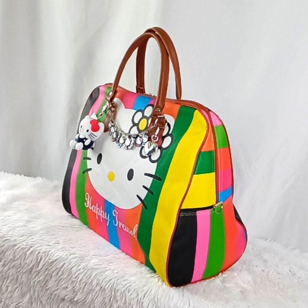 Sanrio Multicolor Hello Kitty "Happy Travel" Bag - Picture 8 of 16